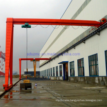 Semi Gantry Crane Steel Material with Hoist 10t 20t